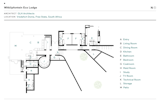 Floor plan of Witklipfontein Eco Lodge by GLH Architects