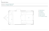 Floor Plan of Alternative Space by Alternative Design Studio