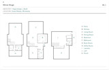 Floor Plan of Minne Stuga by Taiga Design + Build  Photo 1 of 631 in Ideal Home by Jeff Kopecky from Before & After: A Decrepit 1970s A-Frame in Minnesota Is Reborn as a Cozy Family Escape