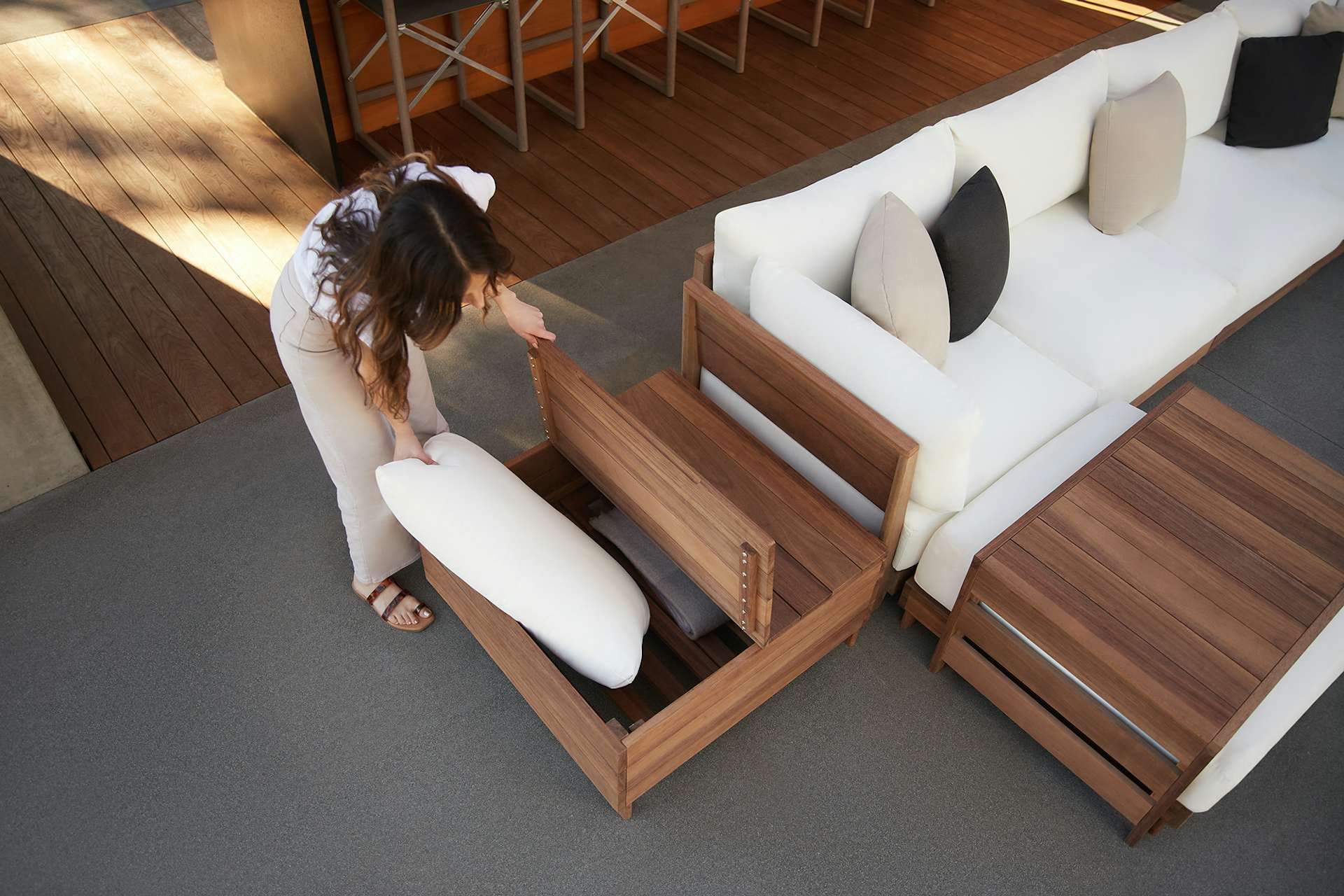 Photo 4 of 9 in Dwell and Chicory’s New Modular Outdoor Furniture