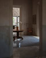 Riffing off local traditional pasta tile, Marc designed custom cement floor tiles with more contemporary patterns. They were manufactured by Mérida company Mosaicos Dzununcán.