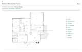 Floor Plan of the Renfroe Weis Eichler Home by Diona Polito