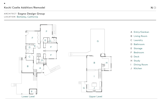 Floor Plan of Kochi Cselle Addition/Remodel by Sogno Design Group