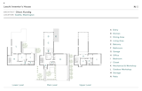 Floor Plan of Leschi Inventor’s House by Olson Kundig