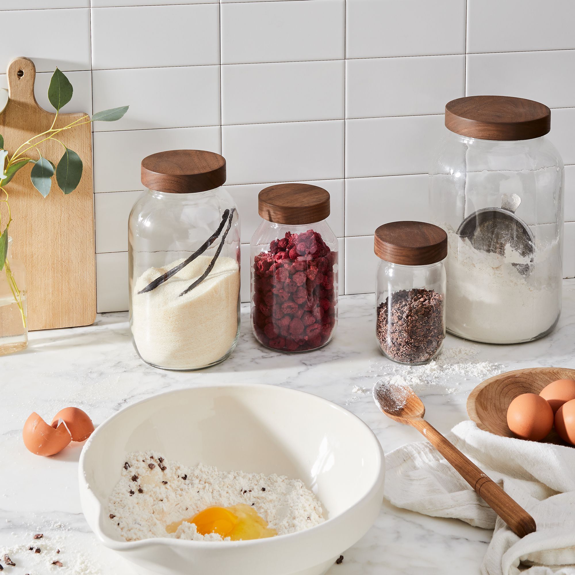 Turnco Wood Goods Jars