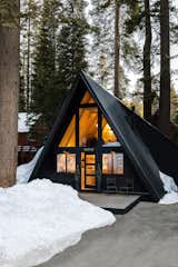 Holly Hollenbeck spent about a year giving her A-frame home near Lake Tahoe a gut renovation.