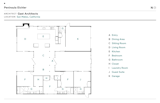 Floor Plan of Peninsula Eichler by Gast Architecture