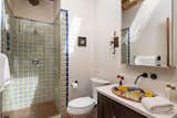 Traditional tiles and sink  Photo 10 of 14 in This Classic Pueblo-Style Home in Santa Fe, New Mexico Could Be Yours for $2.3M