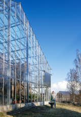Anders Solvarm has become somewhat of a keeper of the Swedish naturhus legacy. He consulted with Warne when designing his home. Most of its exterior structure is made with tempered, four-millimeter glass.