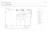 Floor Plan of Saint Honoré Apartment by SAO Arquitetura