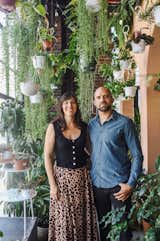 Rebecca Bullene and Adam Besheer are the cofounders of Greenery Unlimited.  Photo 2 of 2 in How to Cultivate an Indoor Oasis, According to the Duo Behind a Beloved Plant Shop