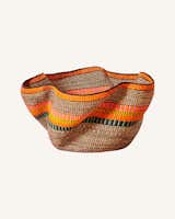 "The basket weavers of Ghana share stories of our culture in their designs. These baskets are made by the Gurunsi community in Bolgatanga, a remote town in the Upper East region of Ghana."