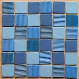 Helen Levi x Ceramic Suro Wall Tiles - Small Corduroy (Blues)