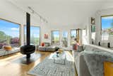 Living room of Scandinavian-inspired home by Galen Wilson