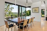 Dining Room of Origami House by Leroy Street Studio