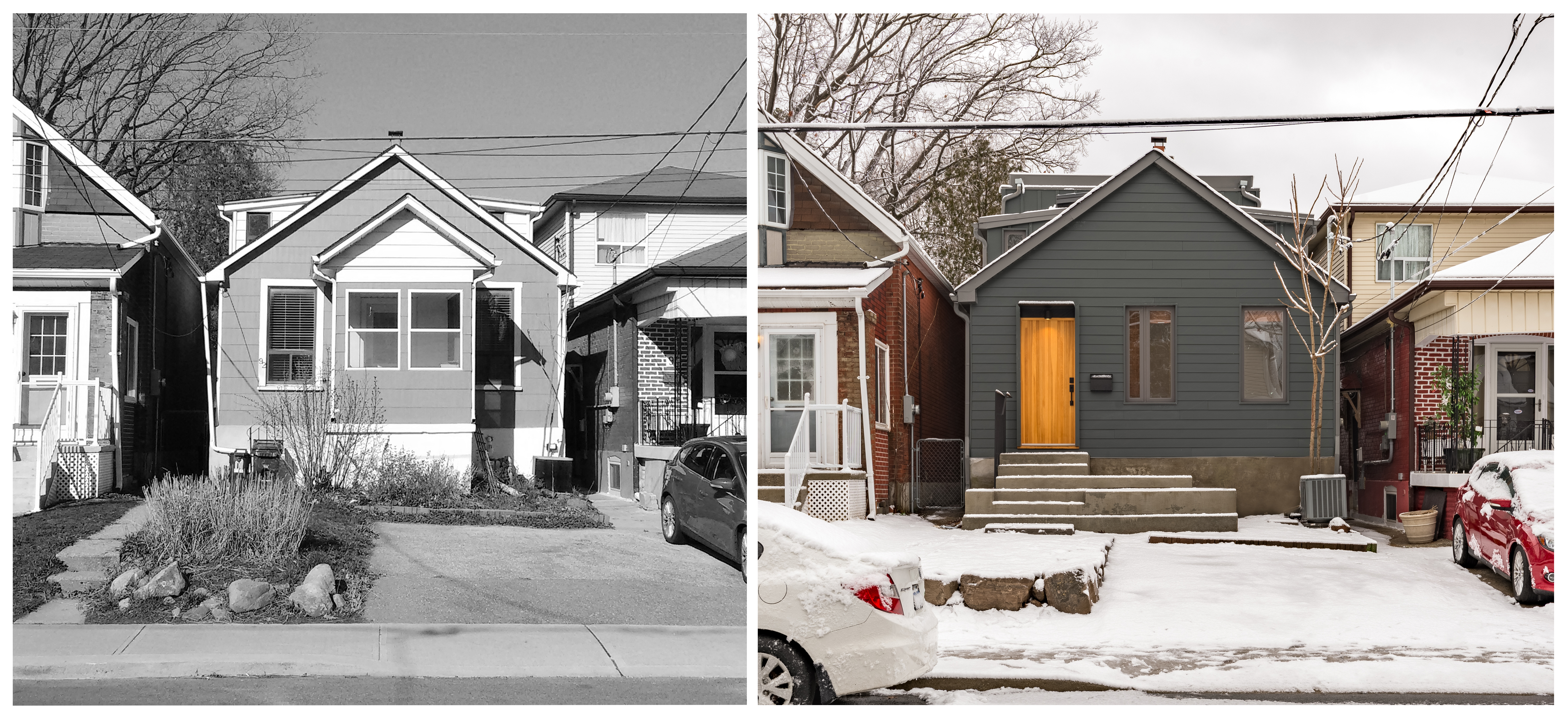 Photo 1 Of 16 In A Century Old Cottage Becomes A Two Family Home That   Original 