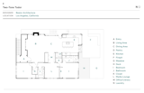 Floor Plan of Two-Tone Tudor by Bestor Architecture