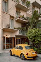 The buildings include commercial spaces such as Bar Primo on the ground floor of Domus Peepem.