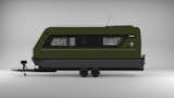 Caracat plans to offer the trailer in a couple of different colors, including an olive of green.