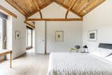 All white doesn't have to be boring—in this home, mixed textures lend visual interest. 