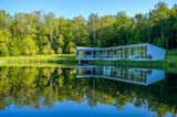 $3.2M Will Net You a Sublime Steel Getaway on a Pond in Upstate New York