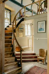 Staircase in Converted Church House in Ford, Wiltshire, England