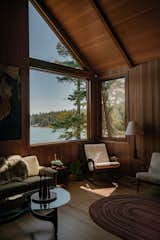 Living Room in Vinalhaven Cabin by Levin | Salerno