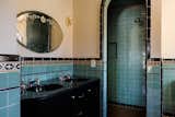 Bathroom in Rothenberg Residence Spanish Colonial Home