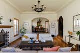 Living Room of Rothenberg Residence Spanish Colonial Home