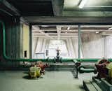 Photographer Katharina Bayer captures the engine room at Unité d’Habitation in Marseille, France.  Photo 2 of 6 in This Is Le Corbusier Like You’ve Never Seen