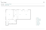 Floor Plan of Guest Cottage by Urbanology Designs
