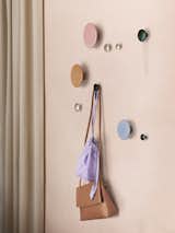 Muuto’s Dots Coat Hooks, designed by Lars Tornøe, take a more colorful approach to the traditional coat hook. Mix and match them on your wall in different colors, patterns, and materials (wood, ceramic, or metal) for playful functionality.   Photo 2 of 9 in Root Your Home in Scandinavian Design With a $5,000 Giveaway to Muuto