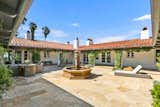 Courtyard of Sandra Bullock’s San Diego Home