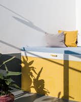  Photo 6 of 21 in This 506-Square-Foot Apartment Lives Large With Cheery Yellow Interiors and an Outdoor Soaking Tub