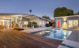 Exterior of L.A. Midcentury Home by Edward Fickett 