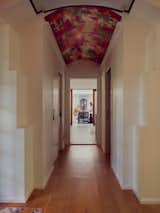 The 1980s aesthetic is clear in the arching entryway.  Photo 4 of 15 in A New Jersey Home With a Postmodern Past Is Covered in Head-Turning Tile
