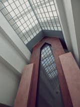 The house’s most distinctive architectural feature—a towering chimney that rises two stories above a sunken living room like a looming’80s obelisk—is its best-kept secret. “When we first moved in, I got a chimney guy to come take a look at it, and he was just blown away,” David says. “He’d never seen a structure like this.”