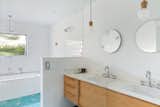 Bathroom in Renovated Midcentury Home by Hab House Design