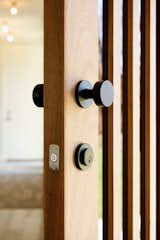 Clean, vertical lines and simple hardware were the Stauffers’ top priorities as they customized the front door. The Level Bolt was able to make the existing lock smart while also maintaining the design integrity of their chosen hardware.