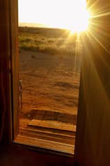 Hogans are typically constructed with the front door toward the east to face the sunrise.&nbsp;