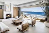 Living Area of  Steve McQueen’s Malibu Beach House