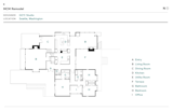 Floor Plan of MCM Remodel by GO’C Studio