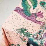 Lynx Linen Tablecloth by Emma J Shipley