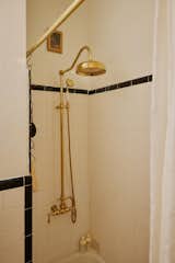 If your landlord will let you, why not upgrade your bathroom with a shower head that fits your vibe a little more?