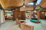 Living Area of Searing House by Bruce Goff
