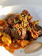 One of the couple’s favorite meals was a braised lamb dish from a restaurant called Nomad.