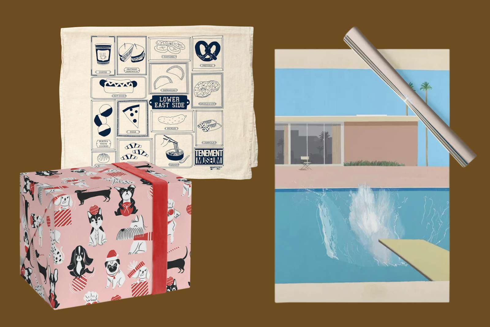 Some Fun and Festive Wrapping Papers for All Your LastMinute Gifts Dwell