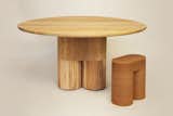  Photo 1 of 3 in These 3D-Printed Wooden Tables and Chairs Aim to Disrupt the Cycle of Furniture Waste