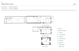 Floor Plan of White Patio House by Pashenko Works