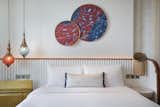 The W Hotels bedding has a distinctive yet pared-back aesthetic that complements a variety of interior styles. The W Dubai pairs the brand’s sophisticated signature bedding with colorful lighting and artwork that evokes the location.